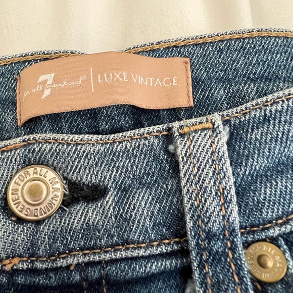 7 for all mankind flare jeans - Picture 3 of 5